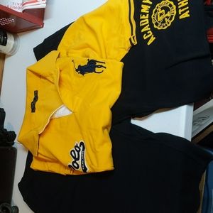 Polo Ralph Lauren shorts and matching Polo.